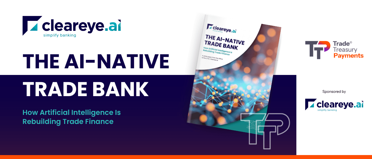 Cleareye.ai launches white paper on the AI-native trade bank at Sibos 2026