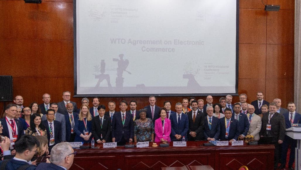 66 Members adopted the WTO Agreement on e-commerce with interim arrangements