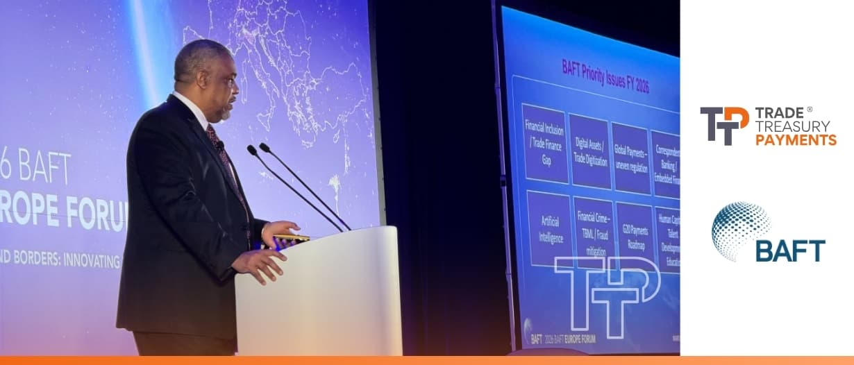Beyond borders: Innovating together. Updates from London at the BAFT Europe Bank to Bank Forum
